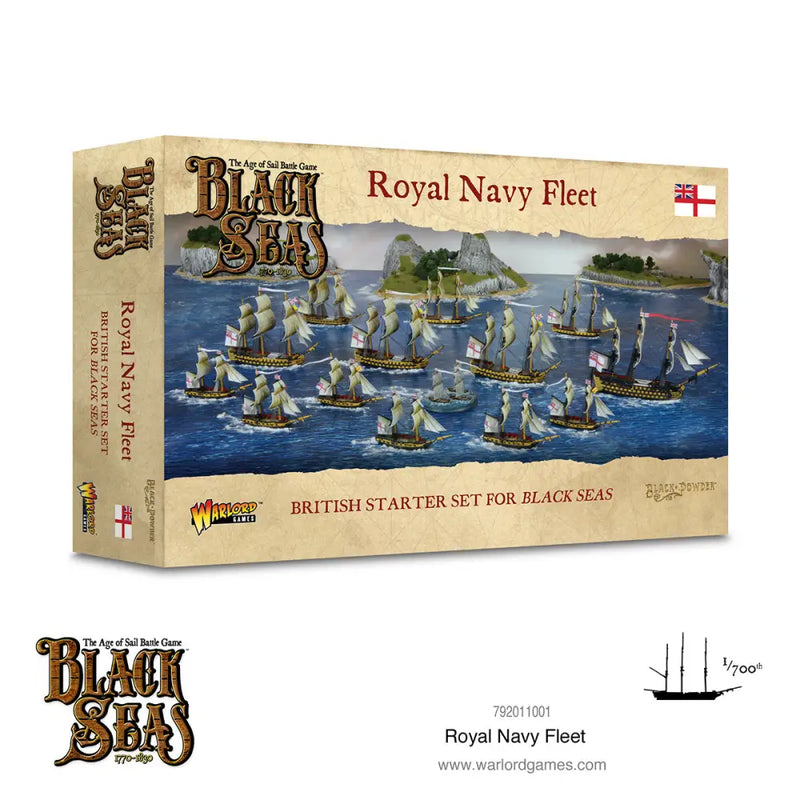 Black Seas: Royal Navy Fleet (1770 - 1830)(Preorder) - Miniature Games