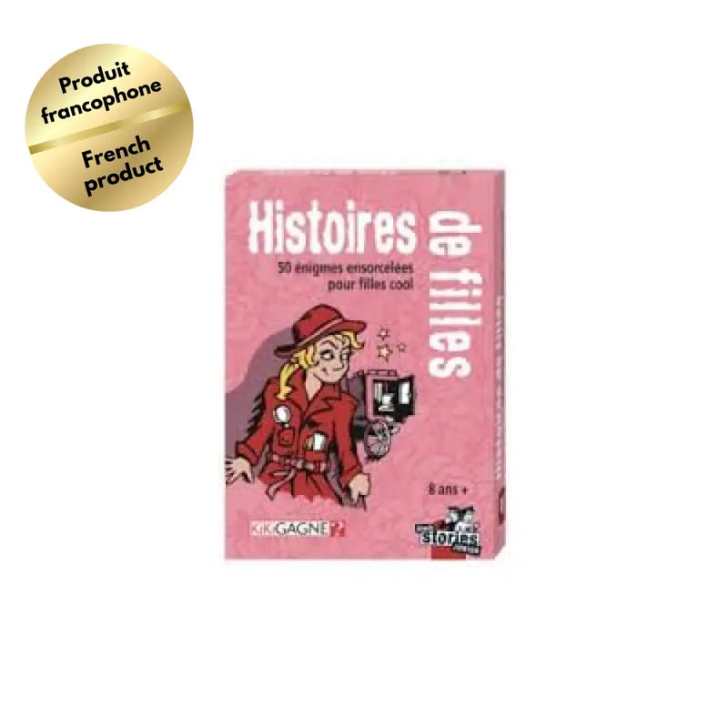 BLACK STORIES -JUNIOR - HISTOIRES DE FILLES (FR) - Board Games