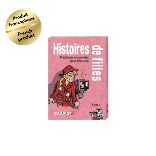 BLACK STORIES -JUNIOR - HISTOIRES DE FILLES (FR) - Board Games