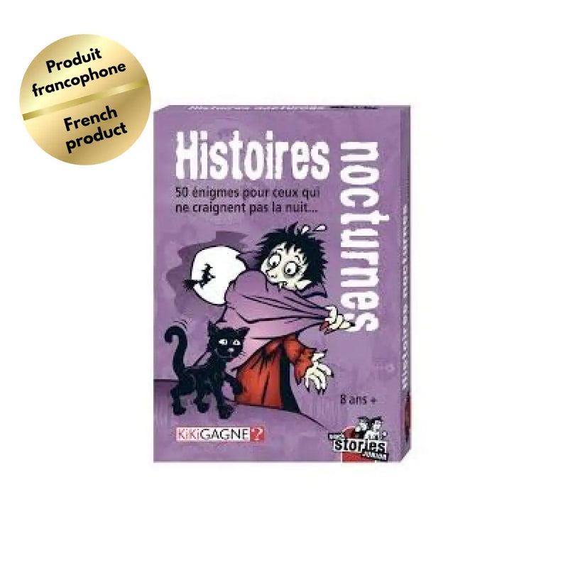 BLACK STORIES -JUNIOR - HISTOIRES NOCTURNES (FR) - Board Games