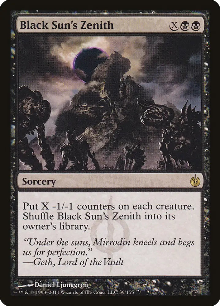 Black Sun’s Zenith [Mirrodin Besieged] - MTG Single