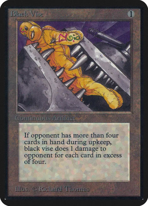 Black Vise [Alpha Edition] - MTG Single