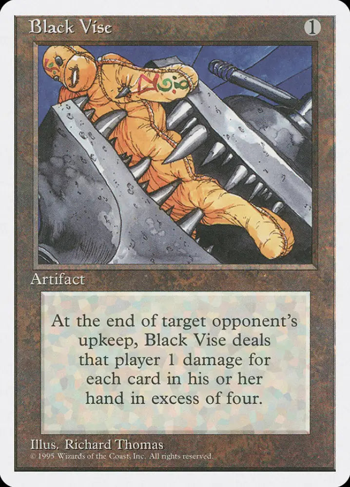 Black Vise [Fourth Edition] - MTG Single