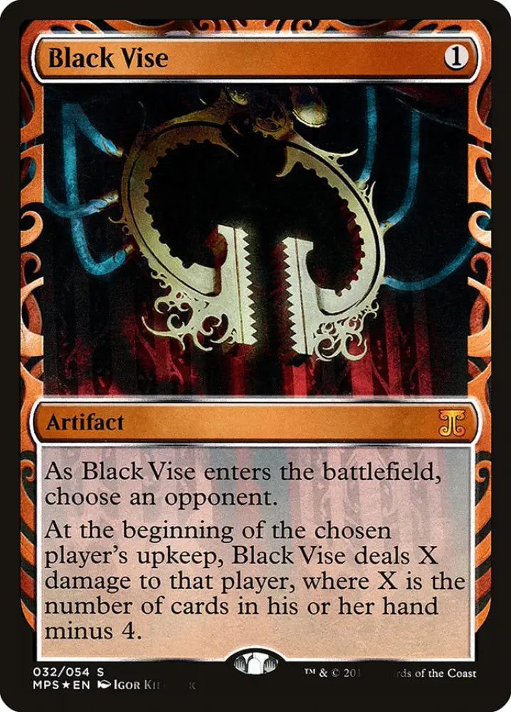 Black Vise [Kaladesh Inventions] - MTG Single
