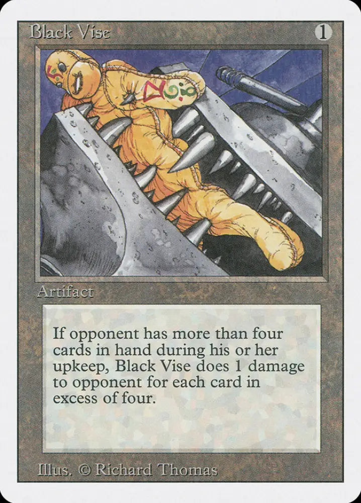 Black Vise [Revised Edition] - MTG Single