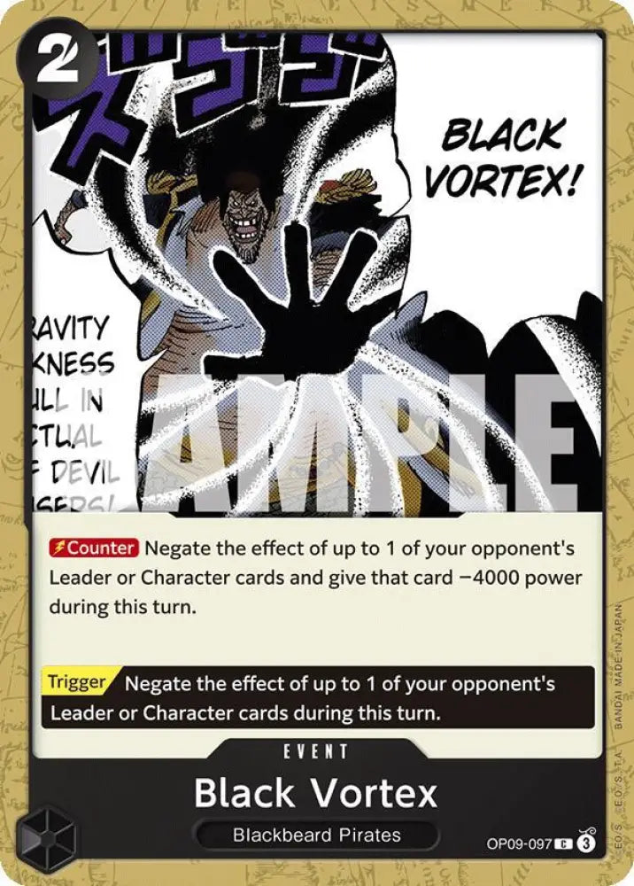 Black Vortex (OP09-097) [Emperors in the New World]