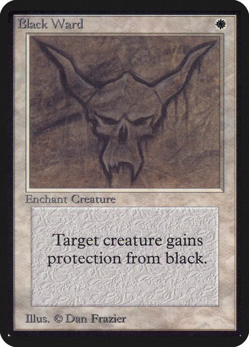 Black Ward [Alpha Edition] - MTG Single