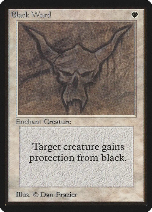 Black Ward [Beta Edition] - MTG Single