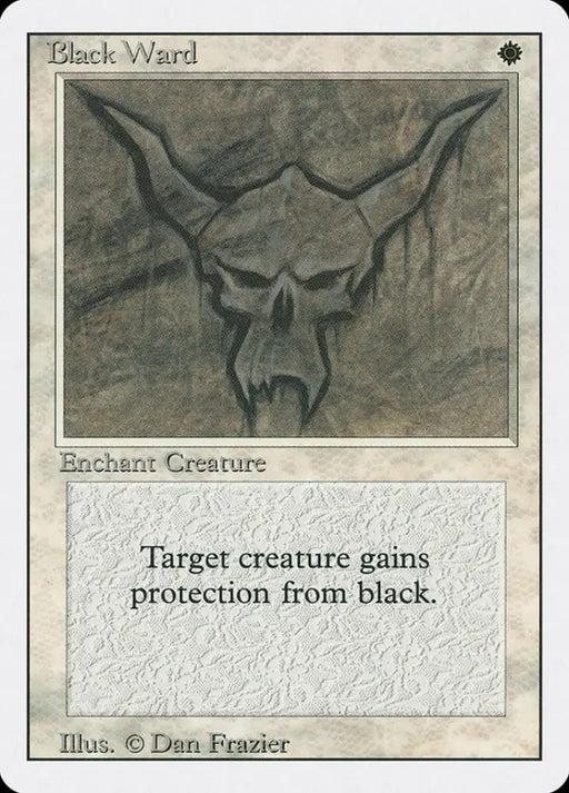 Black Ward [Revised Edition] - MTG Single