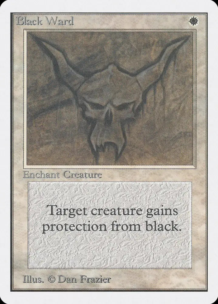 Black Ward [Unlimited Edition] - MTG Single