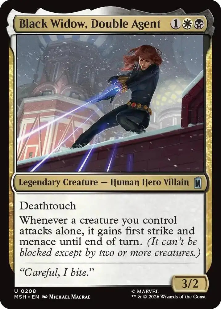 Black Widow, Double Agent (208) [Marvel Super Heroes]