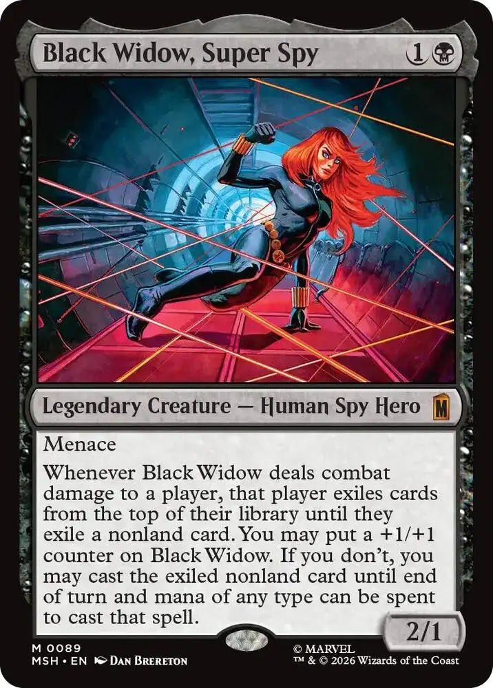 Black Widow, Super Spy (89) [Marvel Super Heroes]