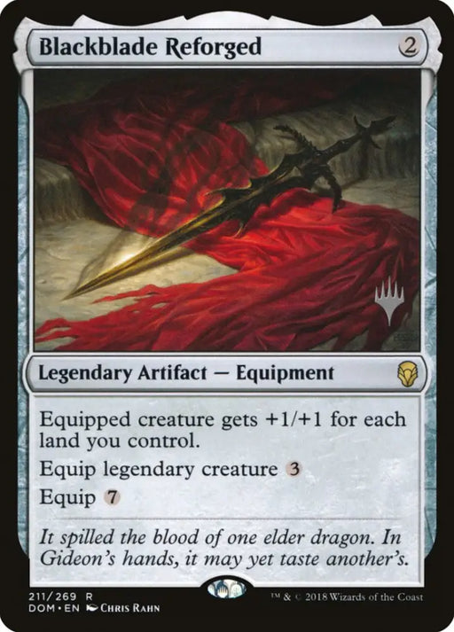 Blackblade Reforged (Promo Pack) [Dominaria Promos] - MTG Single