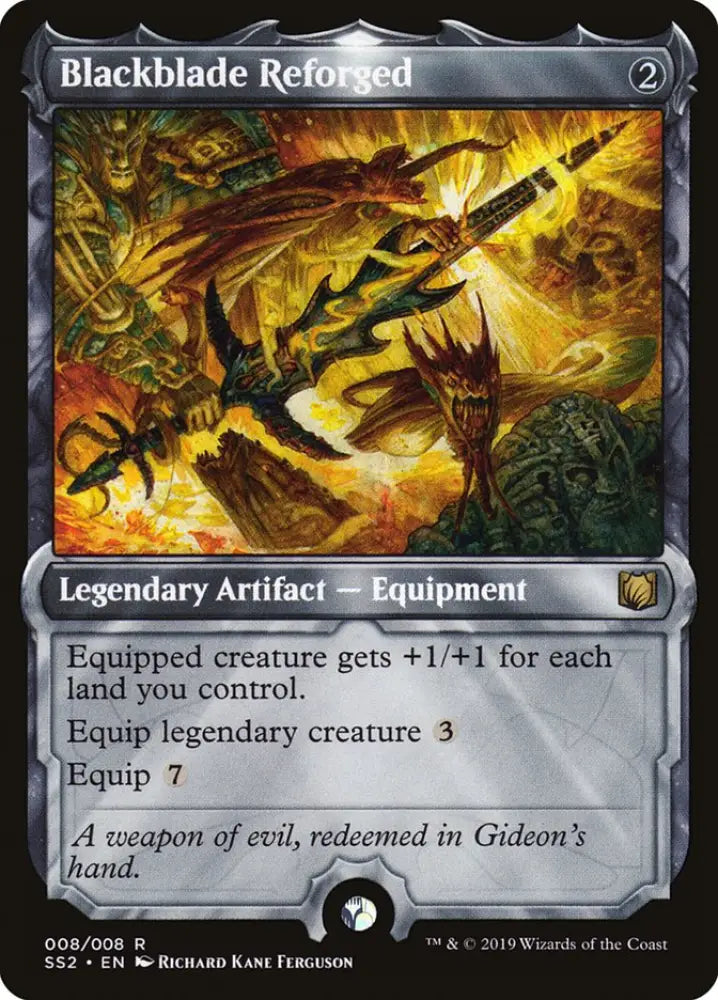 Blackblade Reforged [Signature Spellbook: Gideon] - MTG Single