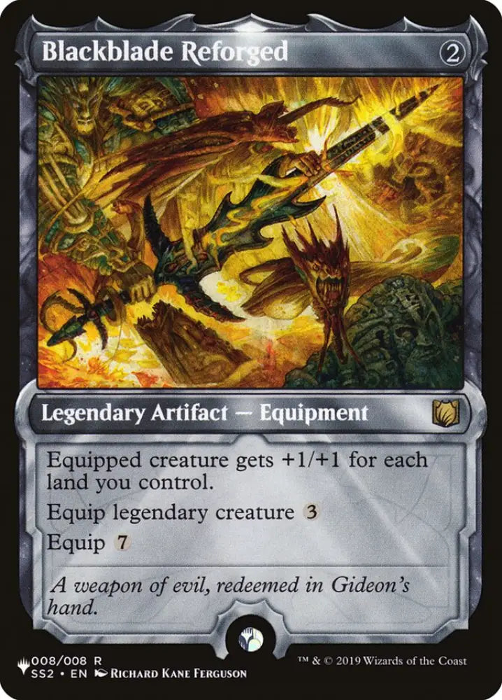 Blackblade Reforged (Signature Spellbook) [The List] - MTG Single