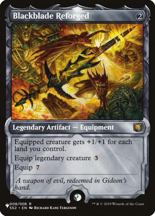 Blackblade Reforged (Signature Spellbook) [The List] - MTG Single