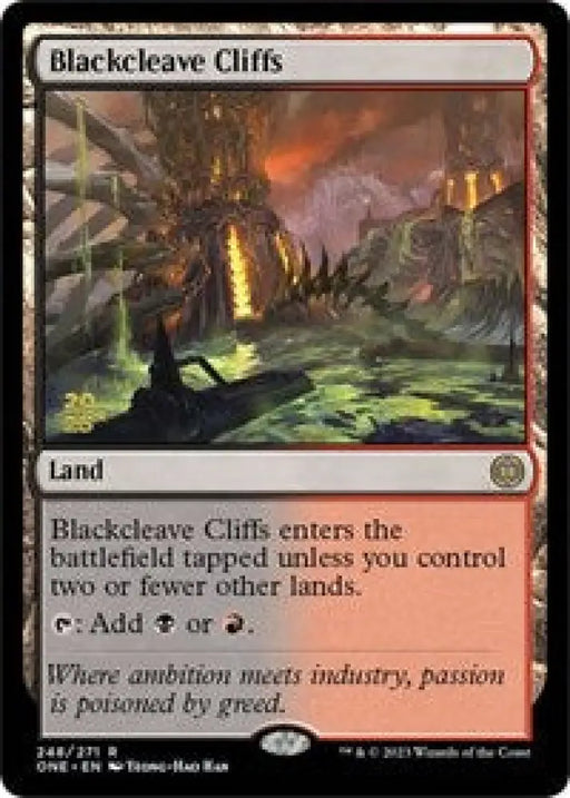 Blackcleave Cliffs (248) [Prerelease Cards]