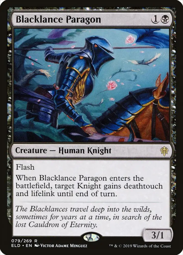 Blacklance Paragon [Throne of Eldraine] - MTG Single