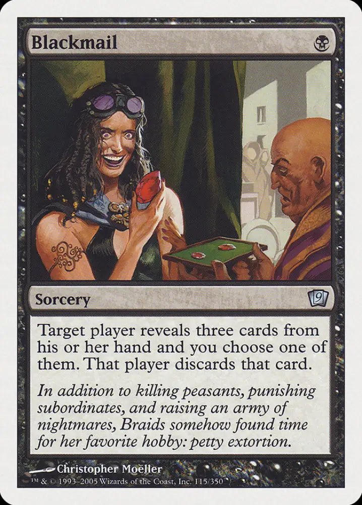 Blackmail [Ninth Edition] - MTG Single