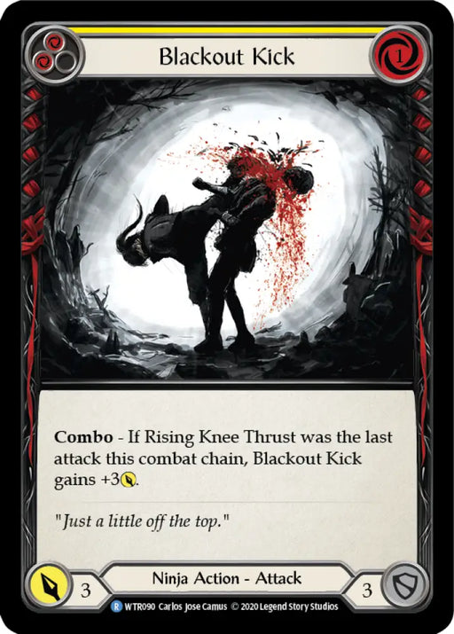 Blackout Kick (Yellow) [Welcome to Rathe Unlimited] Unlimited Normal - Flesh And Blood Single