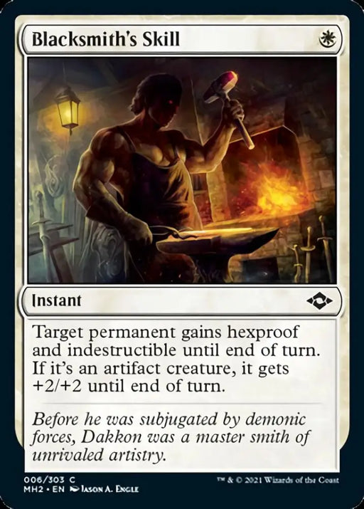 Blacksmith’s Skill [Modern Horizons 2] - MTG Single
