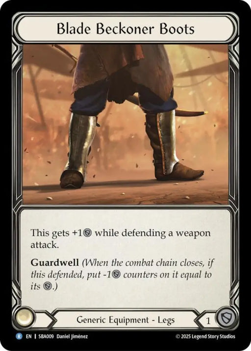 Blade Beckoner Boots (SBA009) [Silver Age Chapter 3]