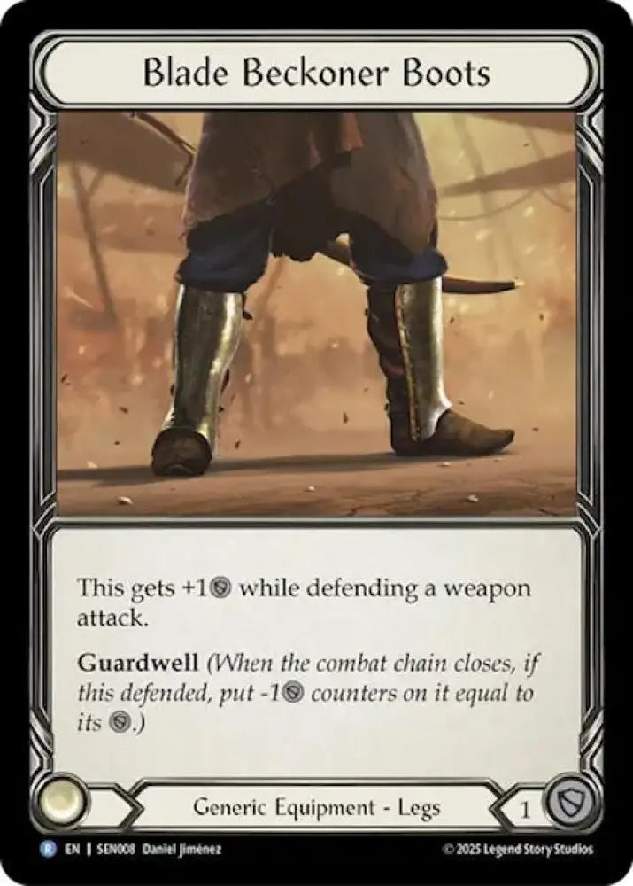 Blade Beckoner Boots (SEN008) [Silver Age Chapter 2]