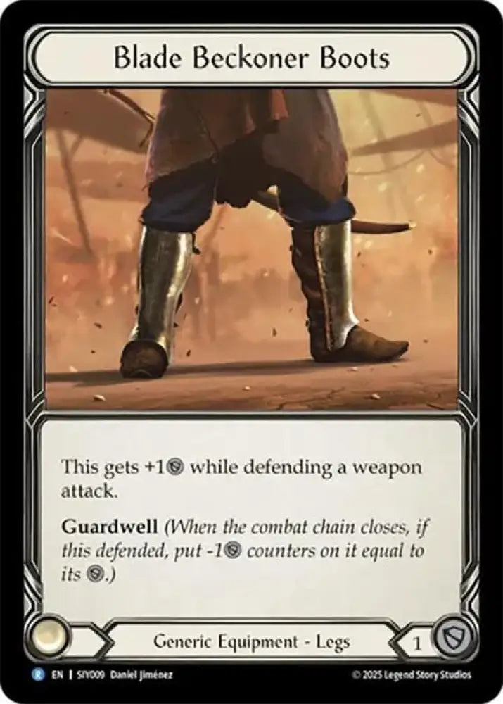 Blade Beckoner Boots (SIY009) [Silver Age Chapter 1]