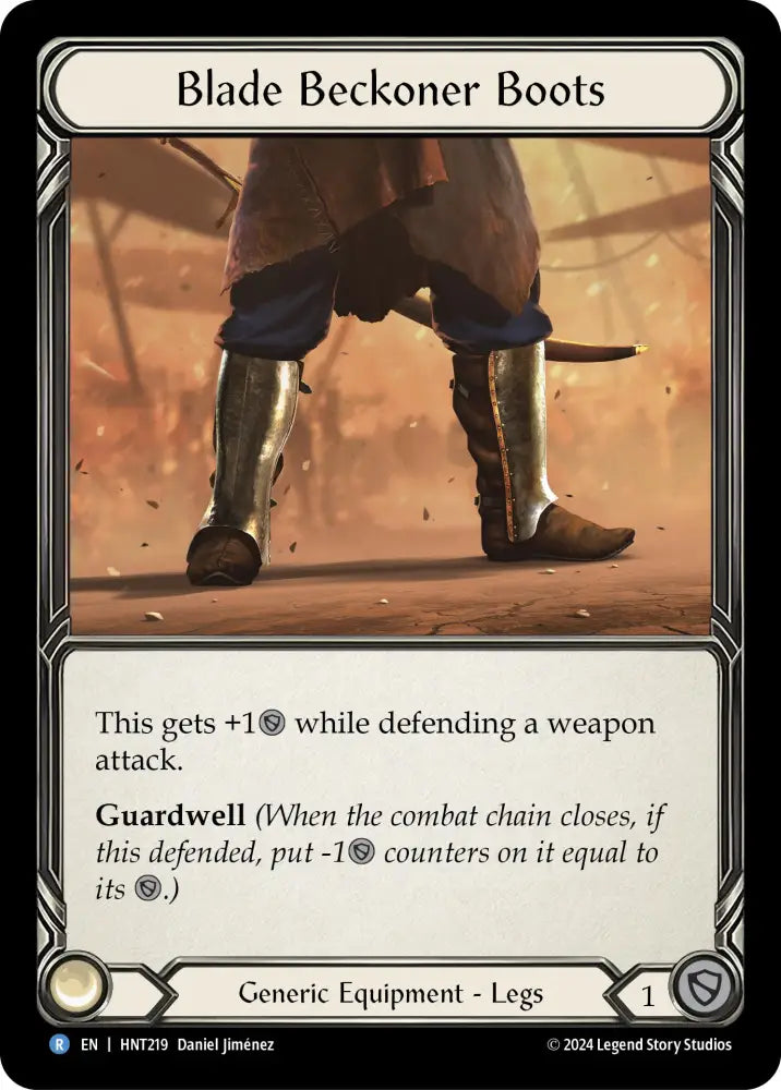 Blade Beckoner Boots [The Hunted] Cold Foil - Flesh And Blood Single