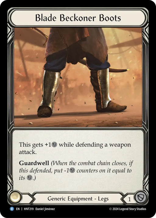 Blade Beckoner Boots [The Hunted] Cold Foil - Flesh And Blood Single