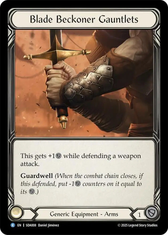Blade Beckoner Gauntlets (SDA008) [Silver Age Chapter 1]