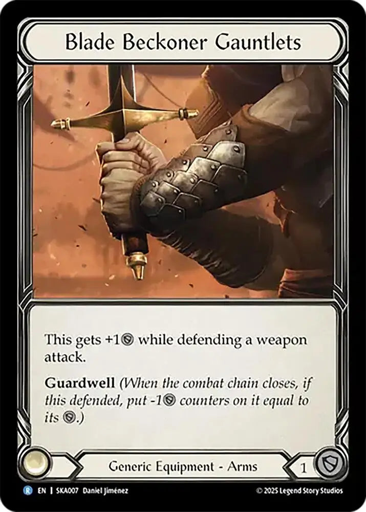 Blade Beckoner Gauntlets (SKA007) [Silver Age Chapter 1]