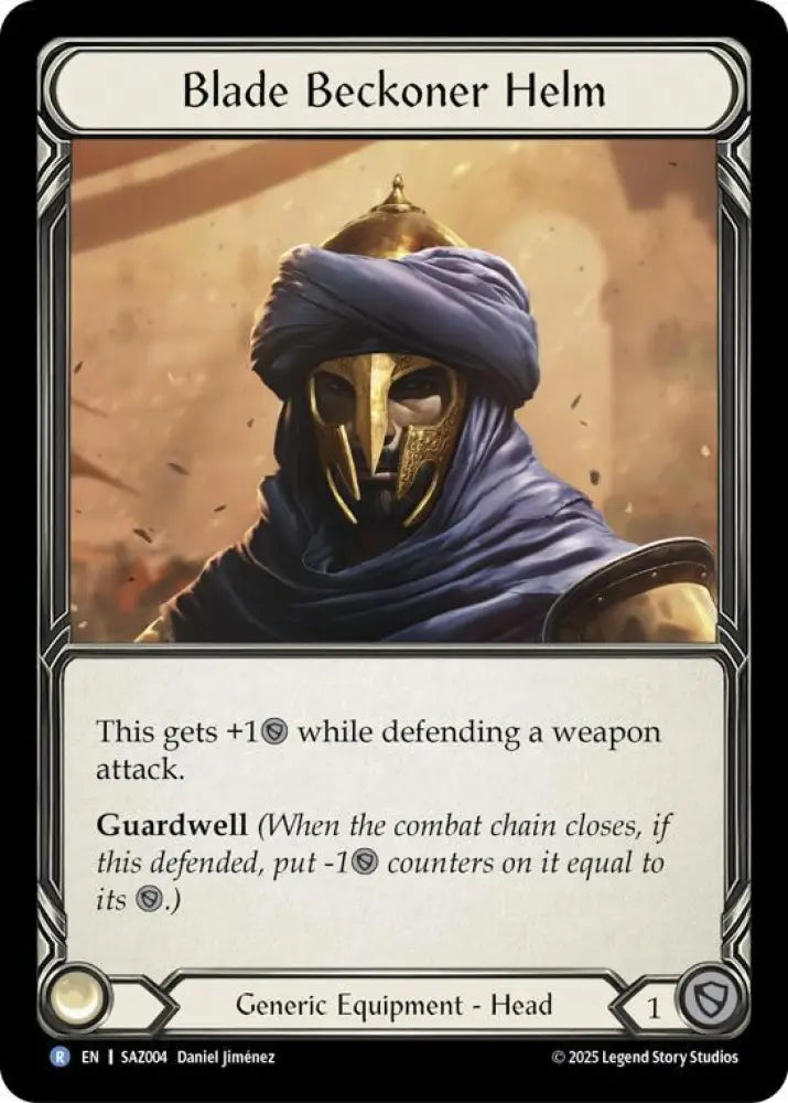 Blade Beckoner Helm (SAZ004) [Silver Age Chapter 2]