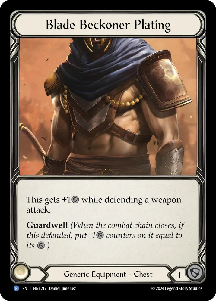 Blade Beckoner Plating [The Hunted] Cold Foil - Flesh And Blood Single