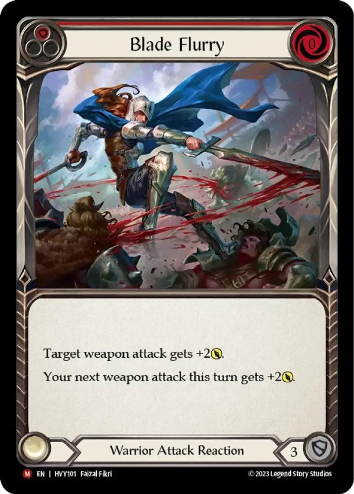 Blade Flurry [Heavy Hitters] - Flesh And Blood Single
