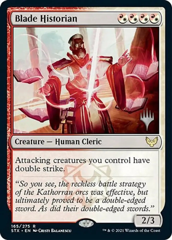 Blade Historian (Promo Pack) [Strixhaven: School of Mages Promos] - MTG Single