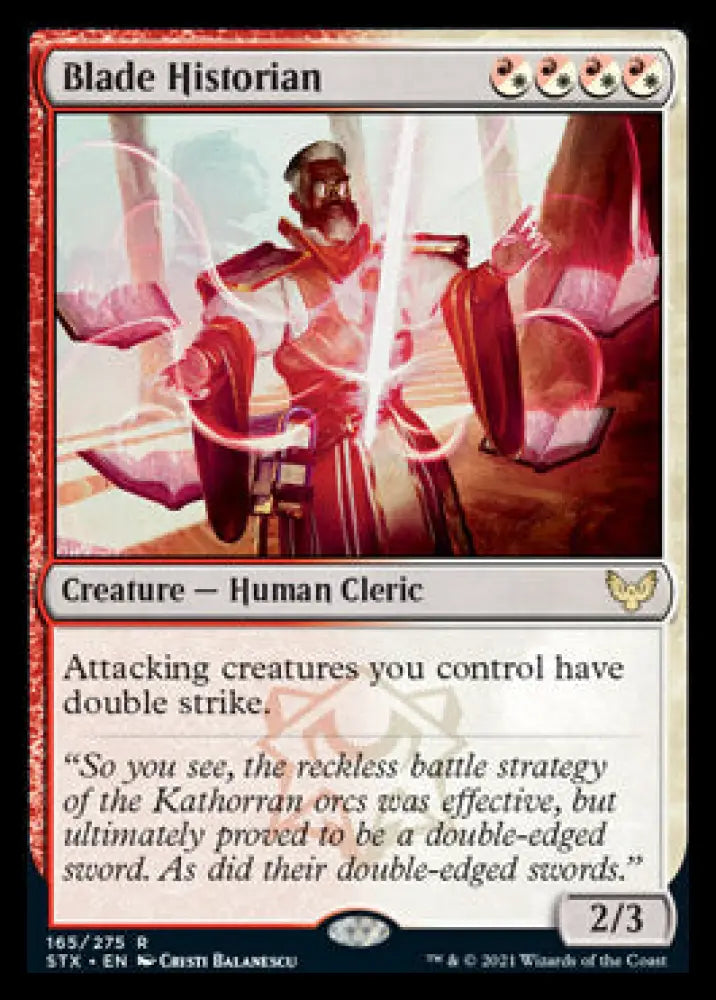 Blade Historian [Strixhaven: School of Mages] - MTG Single