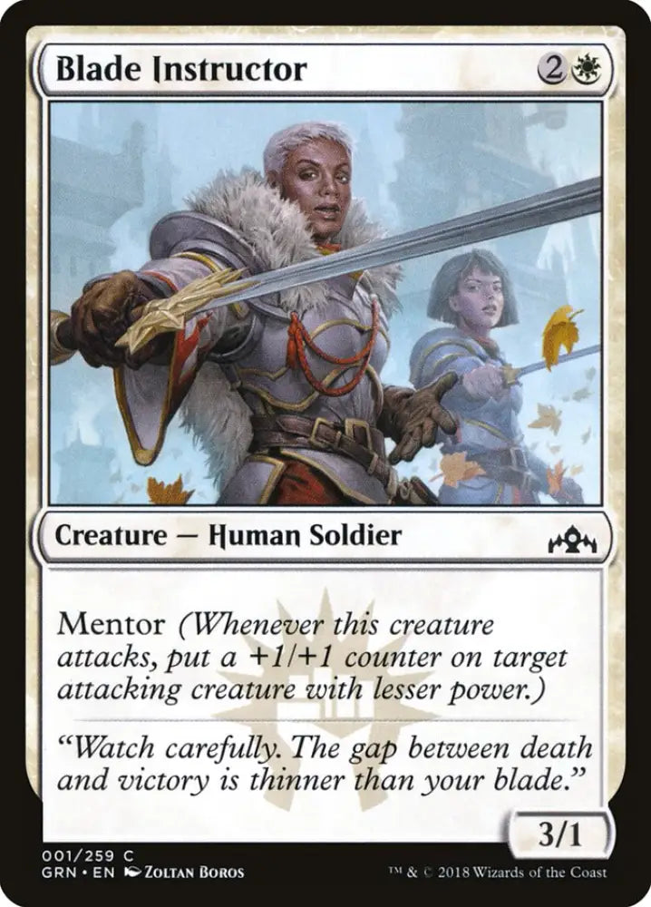 Blade Instructor [Guilds of Ravnica] - MTG Single