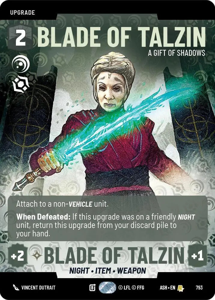 Blade of Talzin - A Gift of Shadows (Prestige) (793) [Ashes of the Empire]