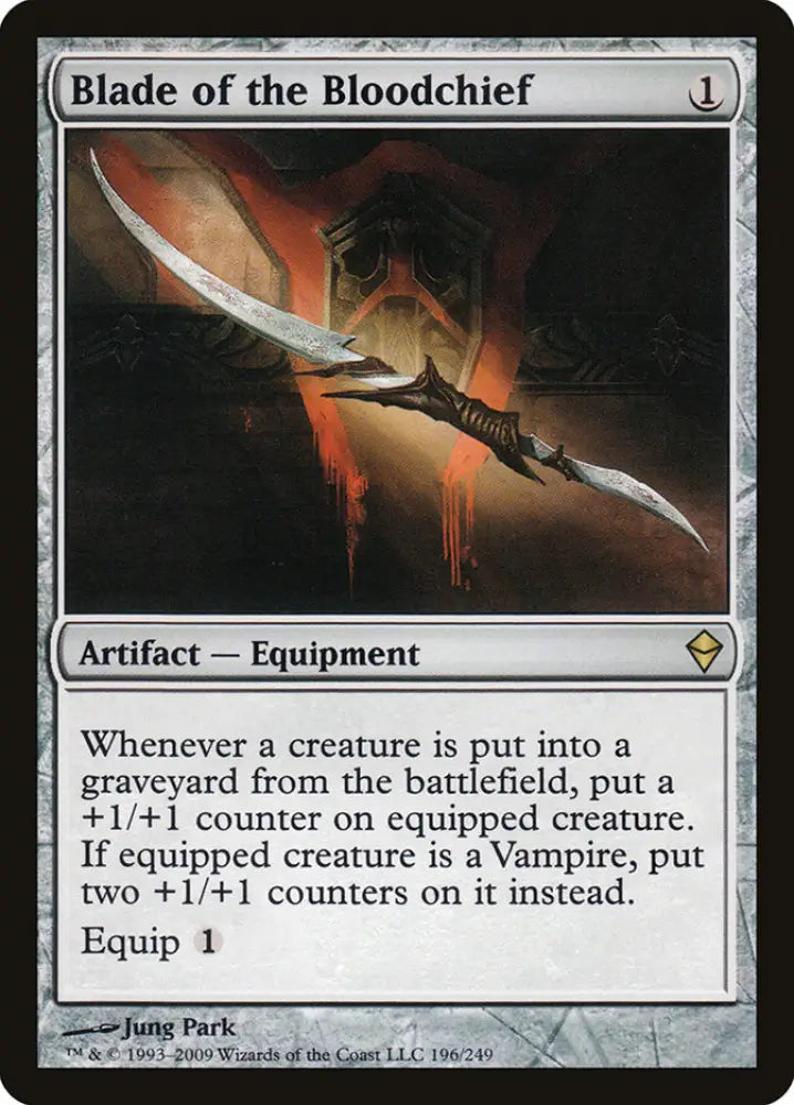 Blade of the Bloodchief [Zendikar] - MTG Single