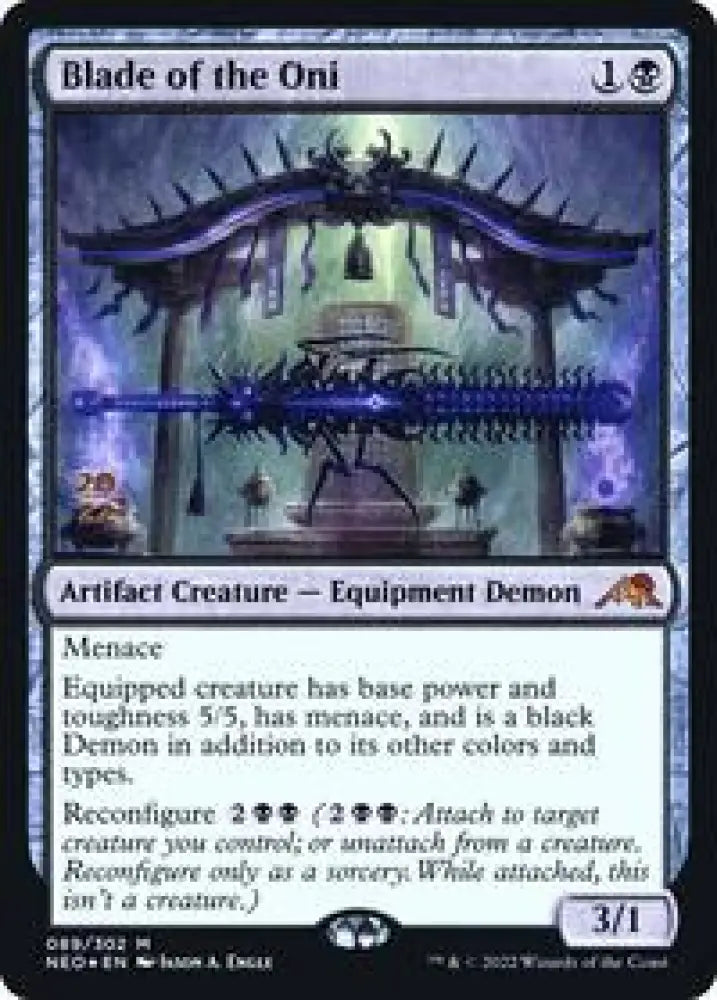 Blade of the Oni (89) [Prerelease Cards]