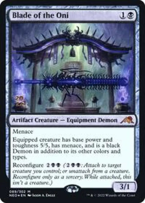 Blade of the Oni (89) [Prerelease Cards]
