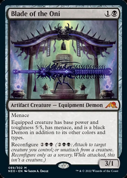 Blade of the Oni [Kamigawa: Neon Dynasty] - MTG Single