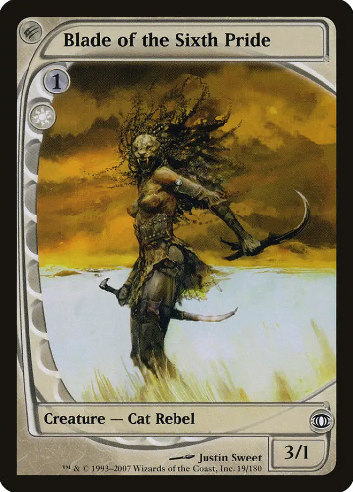 Blade of the Sixth Pride [Future Sight] - MTG Single