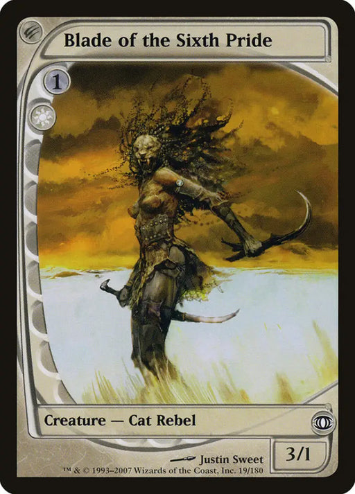 Blade of the Sixth Pride [Future Sight] - MTG Single
