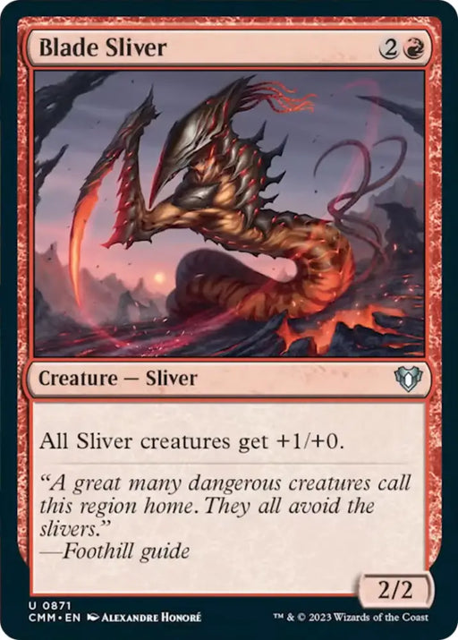 Blade Sliver [Commander Masters] - MTG Single