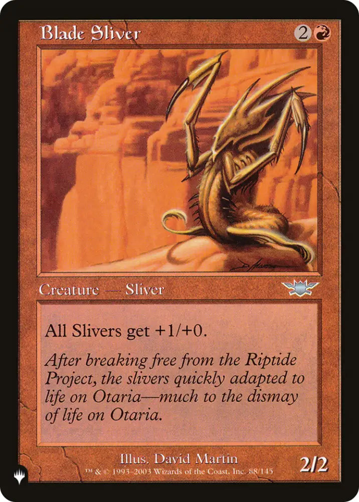Blade Sliver [The List] - MTG Single