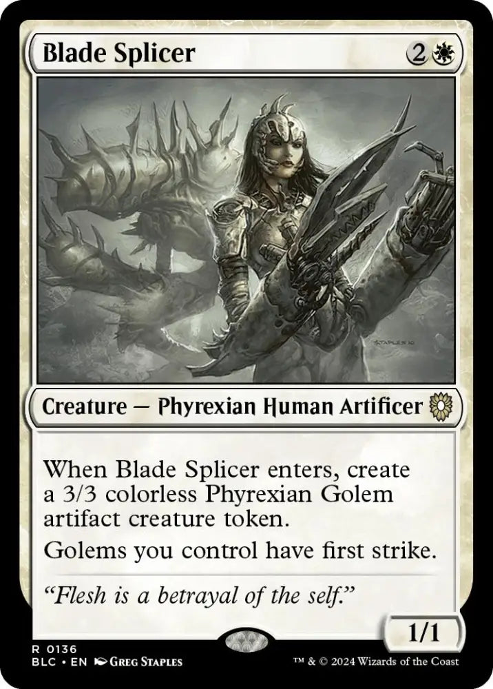 Blade Splicer [Bloomburrow Commander] - MTG Single