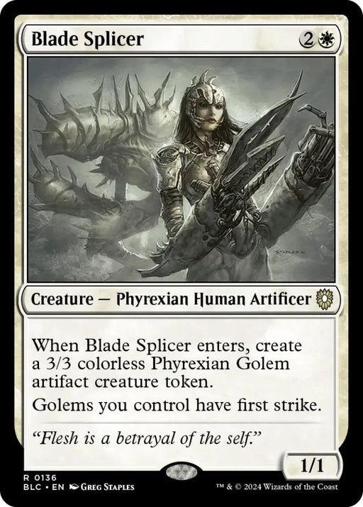 Blade Splicer [Bloomburrow Commander] - MTG Single