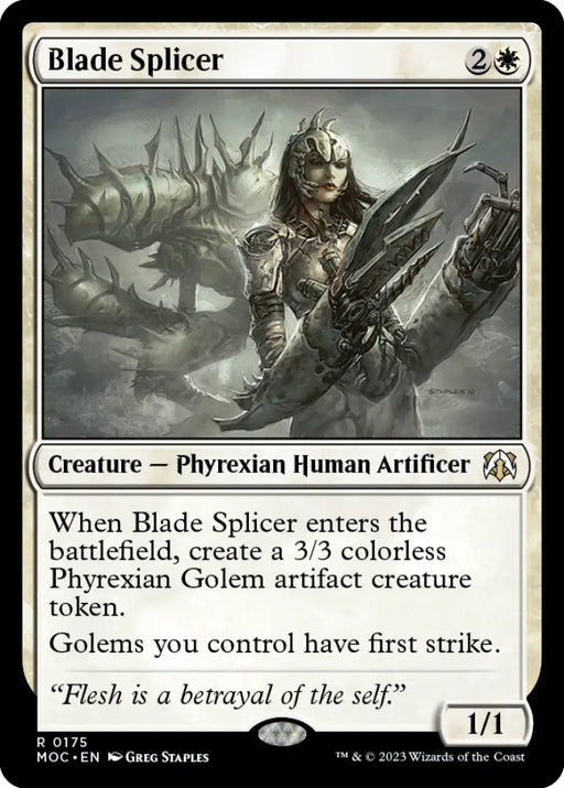 Blade Splicer [March of the Machine Commander] - MTG Single